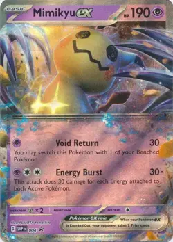 Holo Mimikyu ex - 004 Scarlet & Violet Promo Cards Pokemon TCG - Image 1