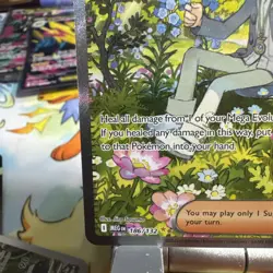Pokemon TCG Mega Evolution Wally’s Compassion Trainer Card 186/132 Near Mint NM - Image 5