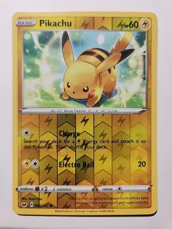 Pikachu - (Reverse Cosmos Holo) 065/202 Miscellaneous Cards & Products... - Image 1