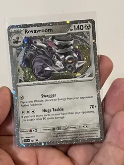 Revaroom SVP 121 Cosmos Holo Black Star Promo Pokemon Card NEAR MINT NM - Image 1