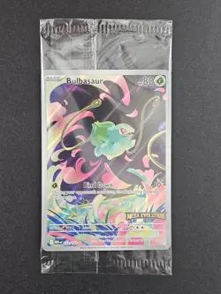 Pokemon Card Bulbasaur 133/132 Mega Evolution Stamped Promo Sealed - Image 2