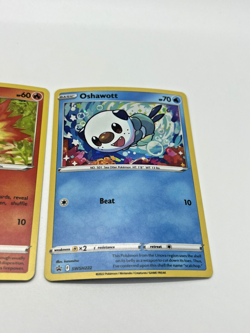 Rowlet Cyndaquil Oshawott SWSH220 SWSH221 SWSH222 Pokemon Promo Holo Card Lot NM - Image 5
