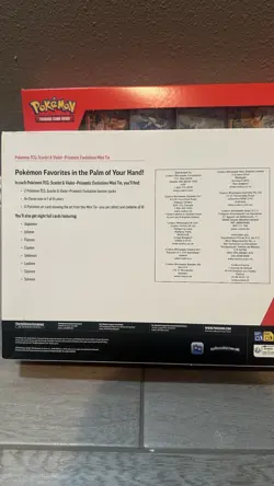 Pokemon Prismatic Evolutions- Costco 8 Mini-Tin Bundle w/ Promo Cards Sealed X2 - Image 2