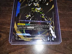 Gundam TCG Card Game Unicorn Gundam 02 Banshee (Destroy Mode) - GD01-003 LR+ AA - Image 3