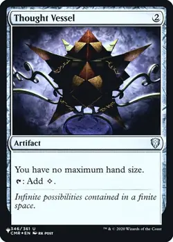 MTG Thought Vessel PLST Uncommon Foil #CMR-346 - Image 1