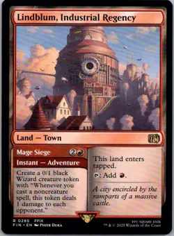 MTG Final Fantasy - Lindblum, Industrial Regency #285 - Image 1