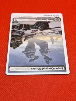 MTG Snow-Covered Wastes(White Border) Mystery Booster 2 Regular - Image 3