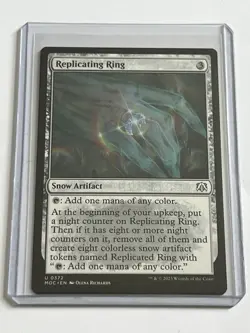 Replicating Ring 372 MTG March of Machine Commander 2023 Mint - 9.0 + Non Foil - Image 1