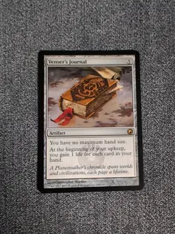 Venser's Journal -Scars of Mirrodin - Image 1