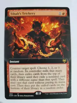 Tibalt's Trickery (Extended Art) Kaldheim Regular - Image 1