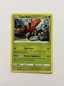 Tapu Bulu 016/163 NON HOLO Deck Variant Promo Pokemon NM Battle Styles A* - Image 1