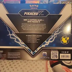 Pokemon TCG Pikachu v Box Boosters Brilliant Stars Fusion Strike 820650851179 - Image 2