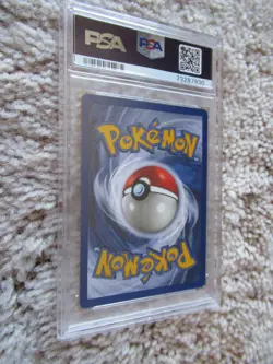 1999 POKEMON JUNGLE #9 PINSIR FIRST EDITION HOLO PSA 8 NEVER PLAYED - Image 2