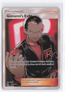 Hidden Fates #67/68 Giovanni's Exile (Full Art) - Image 1