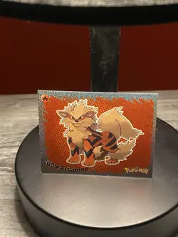 Pokemon Prisma Evoluciones Metal Arcanine Sticker #059 - Image 1