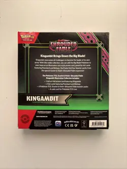 Pokemon TCG Shrouded Fable SV6.5 Kingambit Illustration Collection [NEW] - Image 2