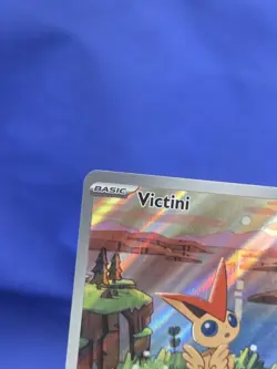 Pokemon Scarlet & Violet Victini 208 Black Star Promo Illustration Rare NM - Image 3