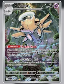 Pokemon TCG Shedinja Illustration Rare #144/132 Mega Evolutions NM/M - Image 1