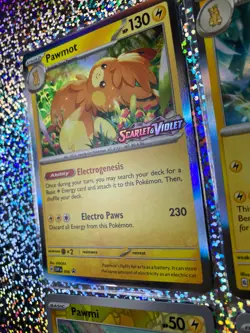 Pokemon TCG: Promo 006 Pawmot; Holo 076/193 Pawmot; Reverse Holo 074/193 Pawmi - Image 5