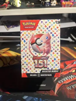 Pokemon Scarlet & Violet 151 Booster Bundle Sealed - 6 Booster Packs English - Image 1