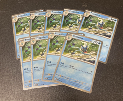 9x lot Pokemon TCG Frogadier 057/197 Cosmos Holo Shrouded Fable Promo VLP - Image 1