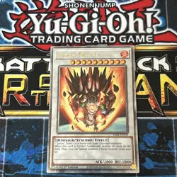 Jurrac Meteor Quarter Century Secret Rare RA04-EN139 1st Edition Yu-Gi-Oh! - Image 1