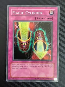 Yugioh Magic Cylinder LON-104 Secret Rare Unlimited HP/DMG - Image 1