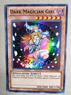 Dark Magician Girl - Yu-Gi-Oh! - DPYG-EN008 - Unlimited - SR - NM - Free Ship - Image 1