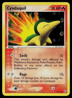 Pokemon Card - Cyndaquil Hidden Legends 59/101 Reverse Holo - Image 1