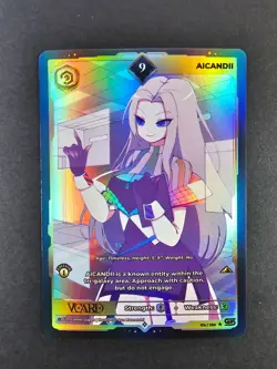 AiCandii 9 Holo 1st Edition Awakened Worlds Card GamerSupps VCard 174/250 - Image 1
