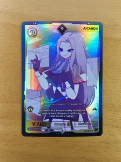 AiCandii 9 Holo 1st Edition Awakened Worlds Card GamerSupps VCard 174/250 - Image 2