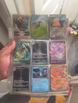 Pokemon Pikachu Card Binder 9 Pockets, 3 Pages - Image 1