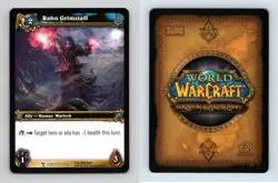 Rahn Grimstaff #162/319 March Of The Legion Common Warcraft 2007 TCG Card - Image 1