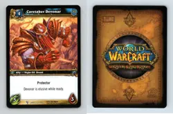 Caretaker Devonar #140/319 March Of The Legion Common Warcraft 2007 TCG Card - Image 1