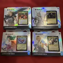MTG Final Fantasy Commander Decks Collector's Edition Bundle English Square Enix - Image 1