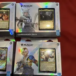 MTG Final Fantasy Commander Decks Collector's Edition Bundle English Square Enix - Image 3