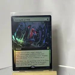 Strength of Will (Extended Art) MTG Marvel's Spider-Man Foil - Image 1
