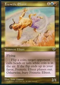 1 x Frenetic Efreet - Mirage - NM-Mint - MTG - Image 1