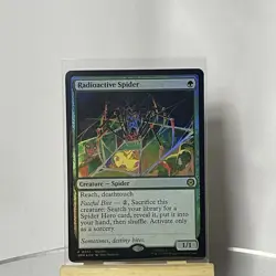 Radioactive Spider Marvel's Spider-Man Foil #285 MTG Near Mint Promo - Image 1