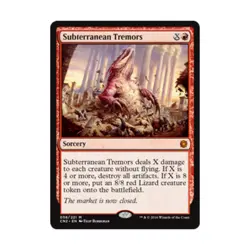 WOTC MtG Conspiracy Subterranean Tremors (MR) NM - Image 1