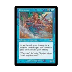 WOTC MtG Nemesis Seahunter (R) EX - Image 1
