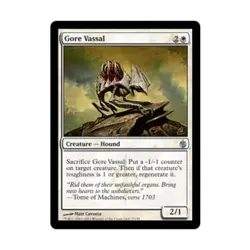 WOTC MtG Mirrodin Besieged Gore Vassal (U) (x4) NM - Image 1