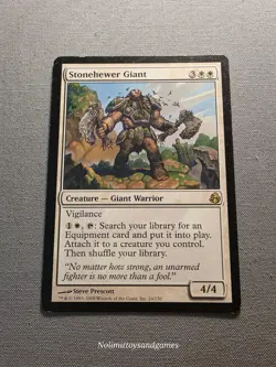 MTG Morningtide Stonehewer Giant #24 Rare Magic The Gathering Free Shipping - Image 1