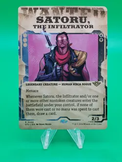 Satoru, the Infiltrator - MTG Outlaws of Thunder Junction OTJ MINT - Image 1
