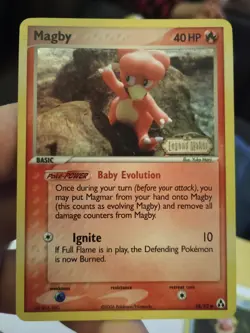 Pokemon Cards Legen Maker Magby 58/92 & Unseen Forces Smoochum 31/115 - Image 2