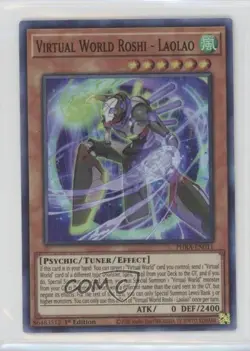 SR - Virtual World Roshi - Laolao 1st Ed. YuGiOh Phantom Rage #PHRA-EN011 - Image 1