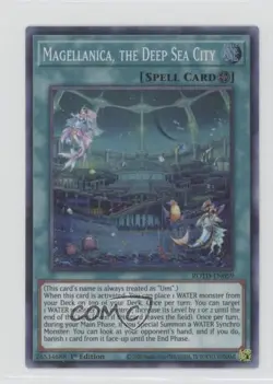 Magellanica the Deep Sea City (SR) 1st Ed. YuGiOh Rise of Duelist #ROTD-EN059 - Image 1
