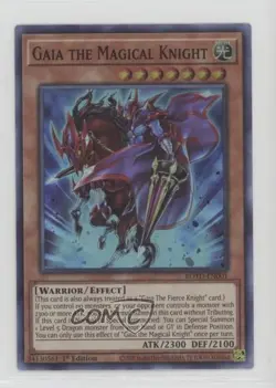 Gaia The Magical Knight (SR) 1st Ed. YuGiOh Rise of the Duelist #ROTD-EN001 - Image 1
