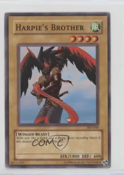 Harpie's Brother (Sky Scout) Unlimited YuGiOh Pharaoh's Servant #PSV-049 2002 - Image 1