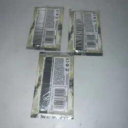 1996 Yugioh Ancient Sanctuary 1st Edition 3 Factory Sealed Booster Packs - Image 2